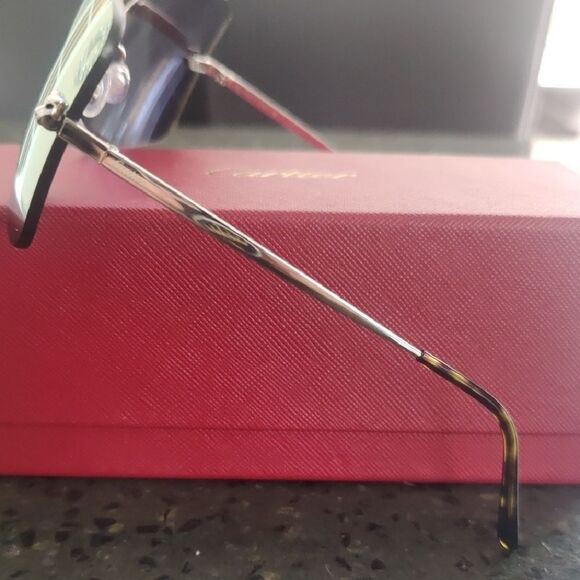 NIB Cartier Mirrored Sunglasses main image 4